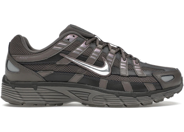 Nike P-6000 Cave Stone Medium Ash Flat Pewter Metallic Silver sneakers - authentic Nike shoes