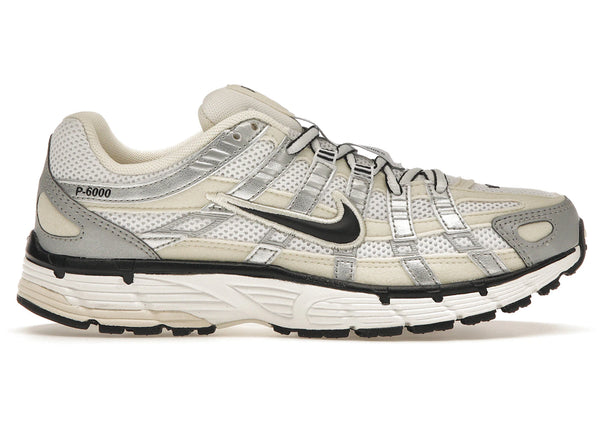 Nike P-6000 Coconut Milk Metallic Silver (Women's) sneakers - authentic streetwear shoes