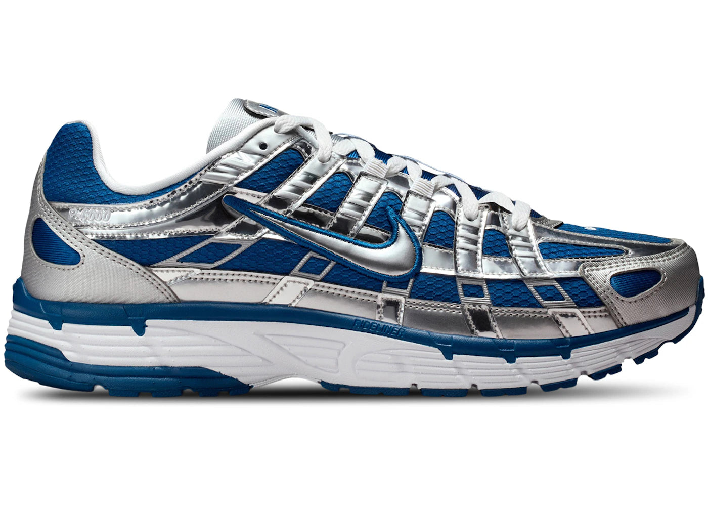 Nike P-6000 Court Blue Metallic Silver - vue 360