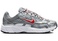 Nike P-6000 Metalic Silver Cool Red (GS)