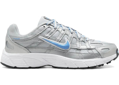 Nike P-6000 Metallic Platinum University Blue (GS) - authentic Nike sneakers