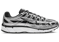 Nike P-6000 Metallic Silver Black White (Women's)