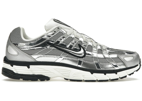 Nike P-6000 Metallic Silver sneakers - authentic streetwear shoes