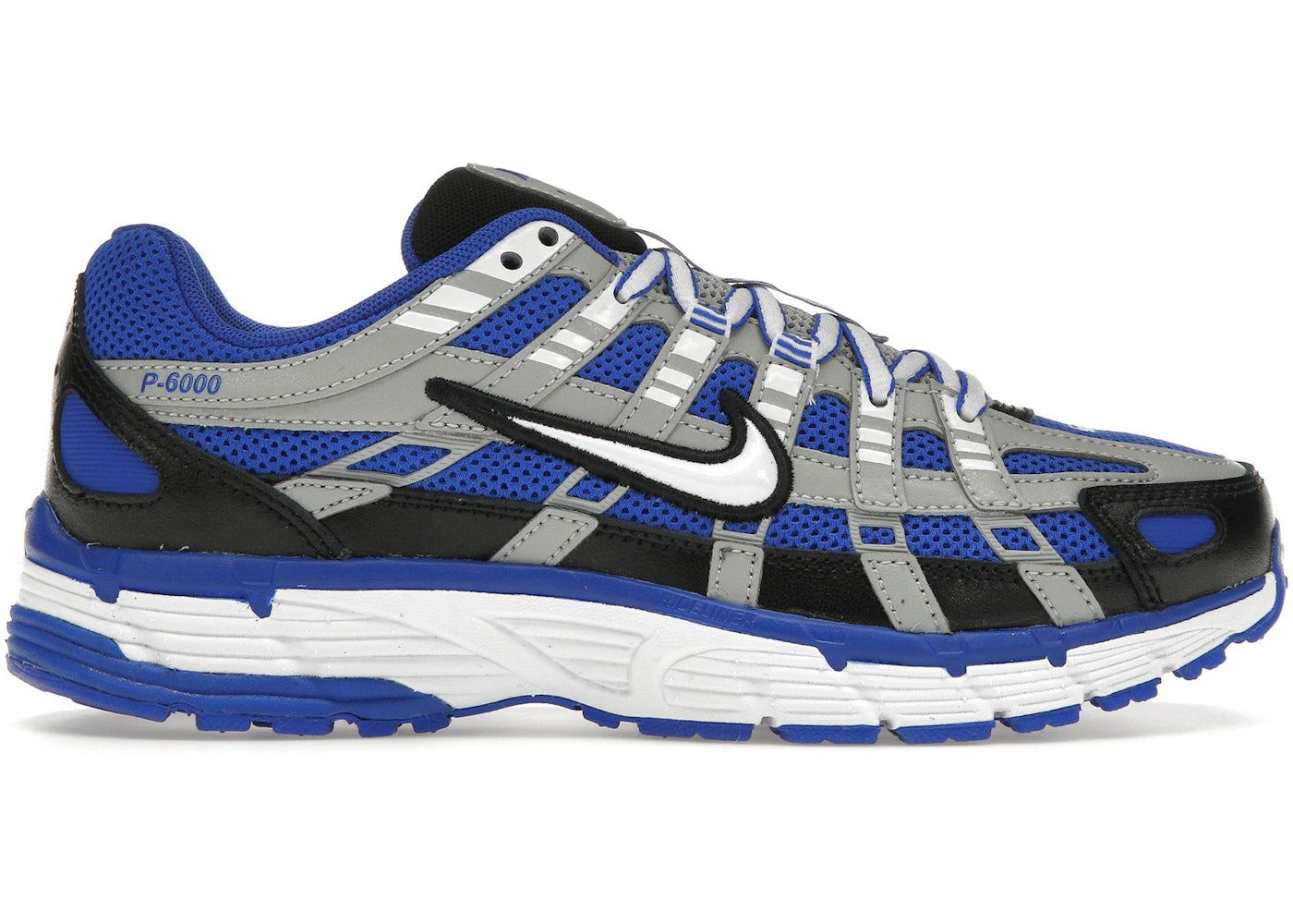 Nike P-6000 Racer Blue Flat Silver - vue 360