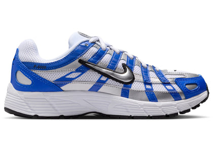 Nike P-6000 Racer Blue Metallic Silver White (GS) - authentic Nike sneakers
