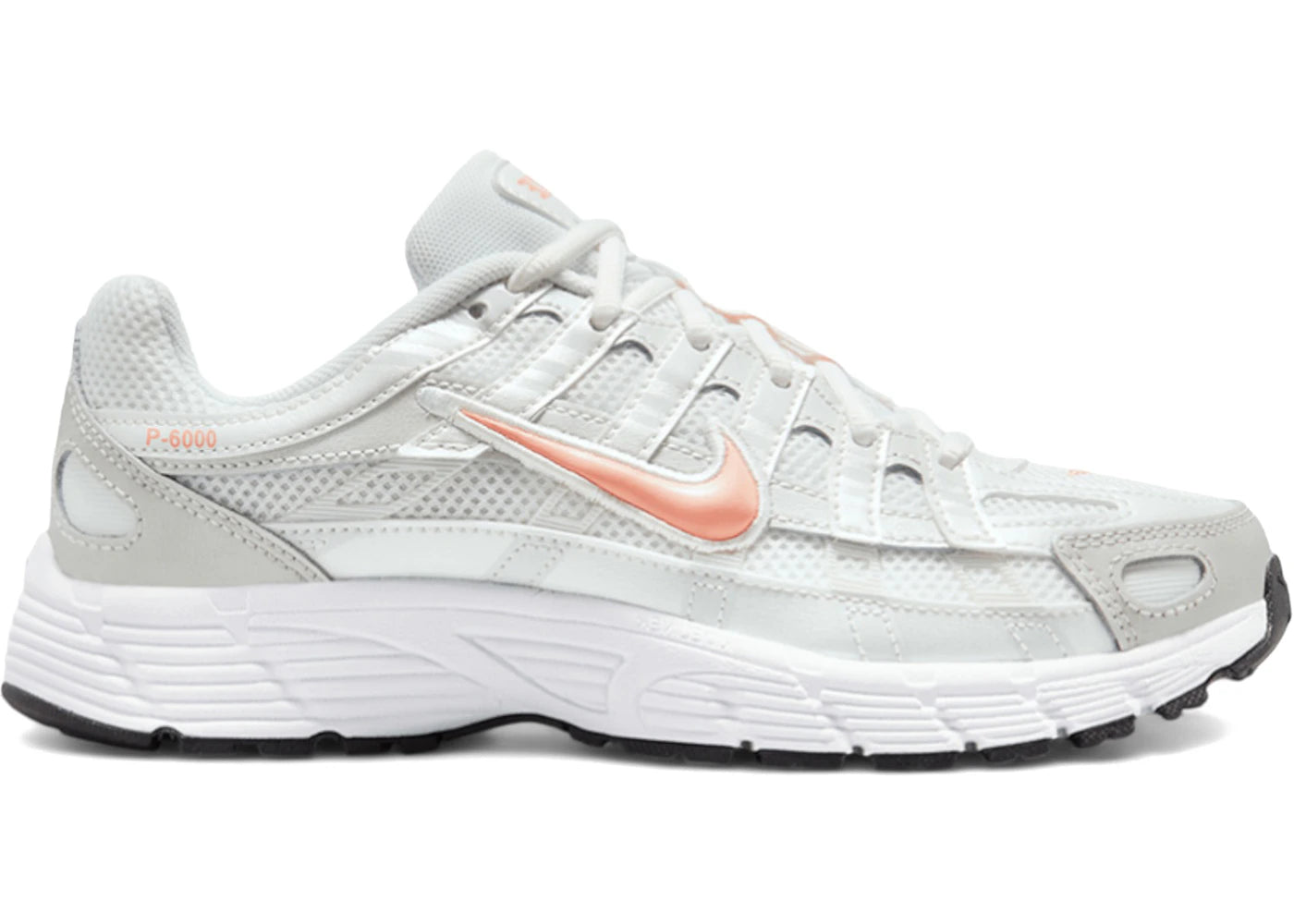 Nike P-6000 Summit White Apricot Agate (GS) - vue 360