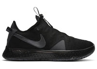 Nike PG 4 Black Metallic Dark Grey