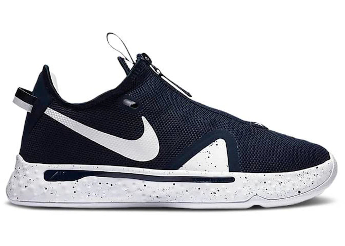 Nike PG 4 Team Navy White - vue 360