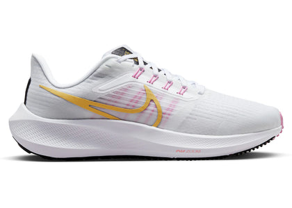 Nike Pegasus 39 White Wheat Gold Pink (Women's) - authentic Nike sneakers