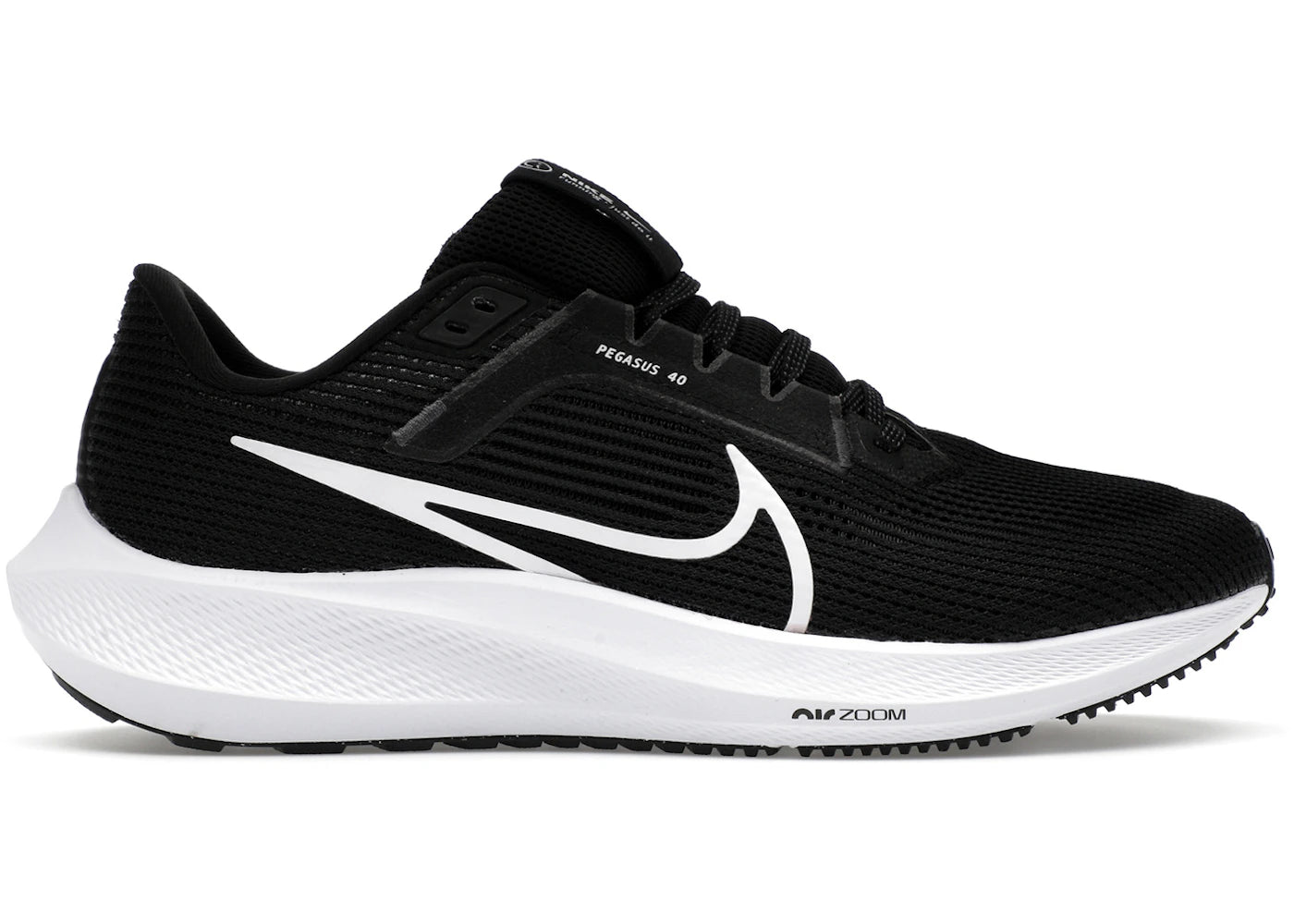 Nike Pegasus 40 Black White (Women's)