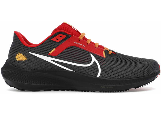 Nike Pegasus 40 Kansas City Chiefs sneakers - authentic Nike shoes