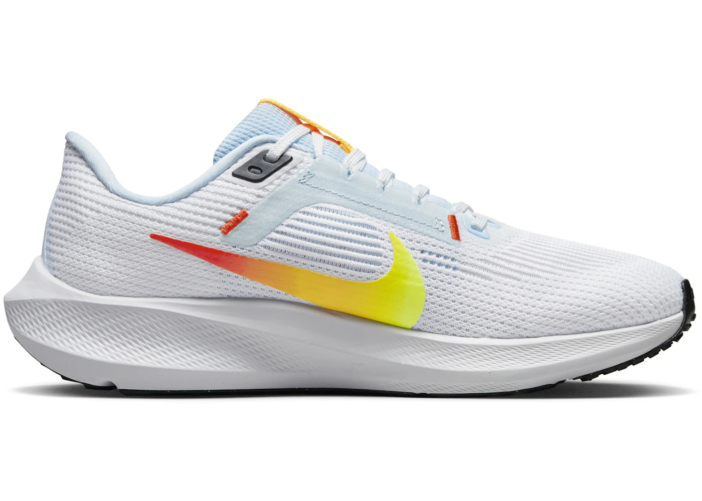 Nike Pegasus 40 Laser Orange Picante Red Blue Tint (Women's) - vue secondaire B