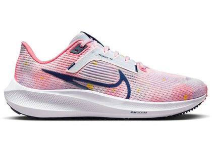 Nike Pegasus 40 Premium Floral Watercolor Pearl Pink (Women's) - authentic Nike sneakers