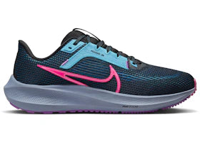 Nike Pegasus 40 SE Black Baltic Blue Hyper Pink (Women's) - vue 360