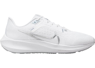 Nike Pegasus 40 White Metallic Silver (Women's) - authentic Nike sneakers