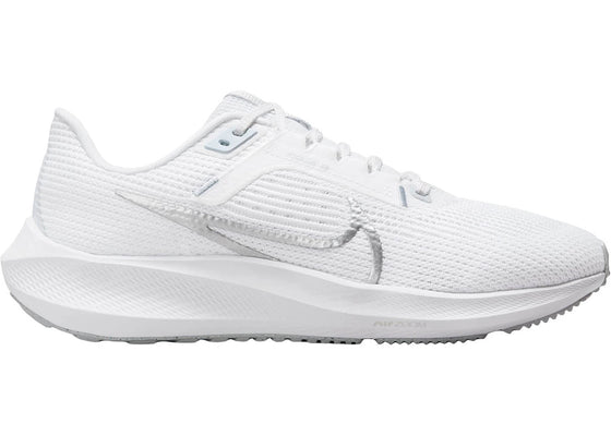 Nike Pegasus 40 White Metallic Silver (Women's) sneakers - authentic Nike shoes