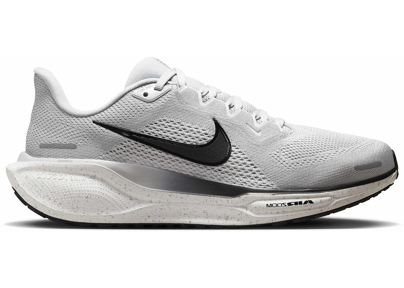 Nike Pegasus 41 Light Smoke Grey Platinum Tint Dark Raisin Black (Women's) - vue secondaire A