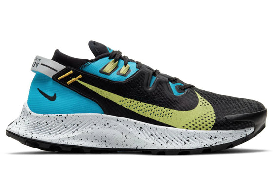 Nike Pegasus Trail 2 Laser Blue Limelight (Women's) sneakers - authentic Nike shoes