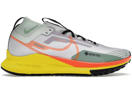 Nike React Pegasus Trail 4 Gore-Tex Barely Grape Total Orange sneakers - authentic Nike shoes