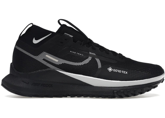 Nike React Pegasus Trail 4 Gore-Tex Black Wolf Grey sneakers - authentic Nike shoes