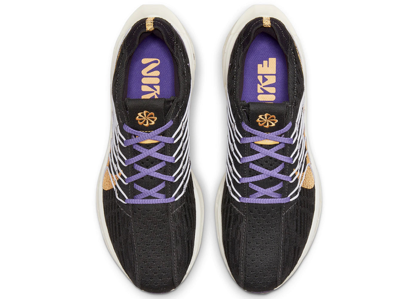 Nike Pegasus Turbo Next Nature Black Cave Purple Peach Cream (Women's) - vue secondaire B