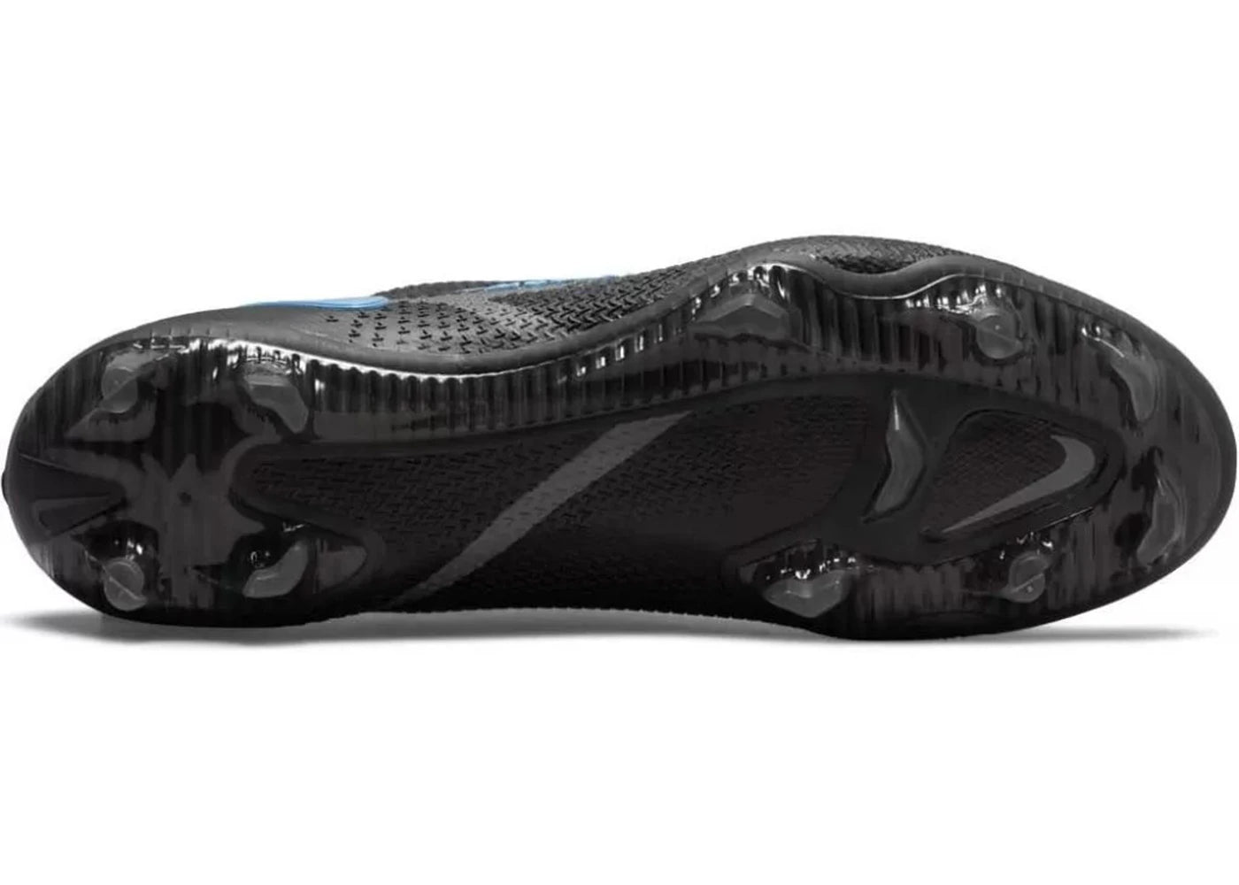 Nike Phantom GT2 Elite FG Black Iron Grey University Blue - vue secondaire B