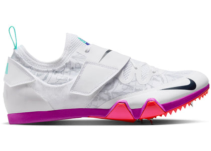 Nike Pole Vault Elite White Fire Pink Obsidian - authentic Nike sneakers