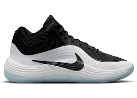 Nike Precision 8 Mid Black White Ice Blue - vue 360