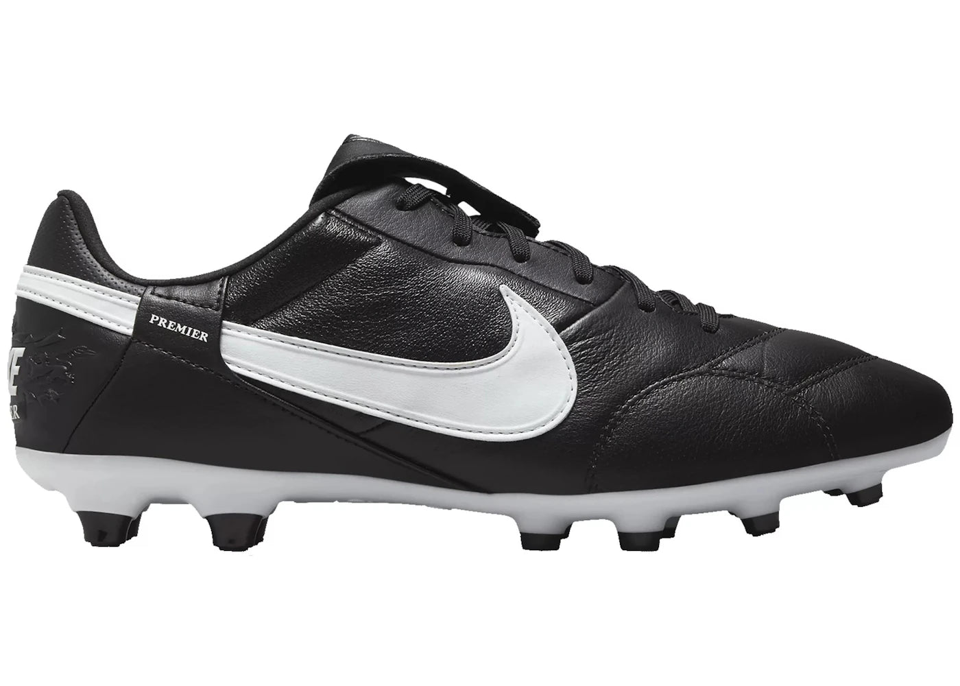 Nike Premier 3 FG Black White - vue 360