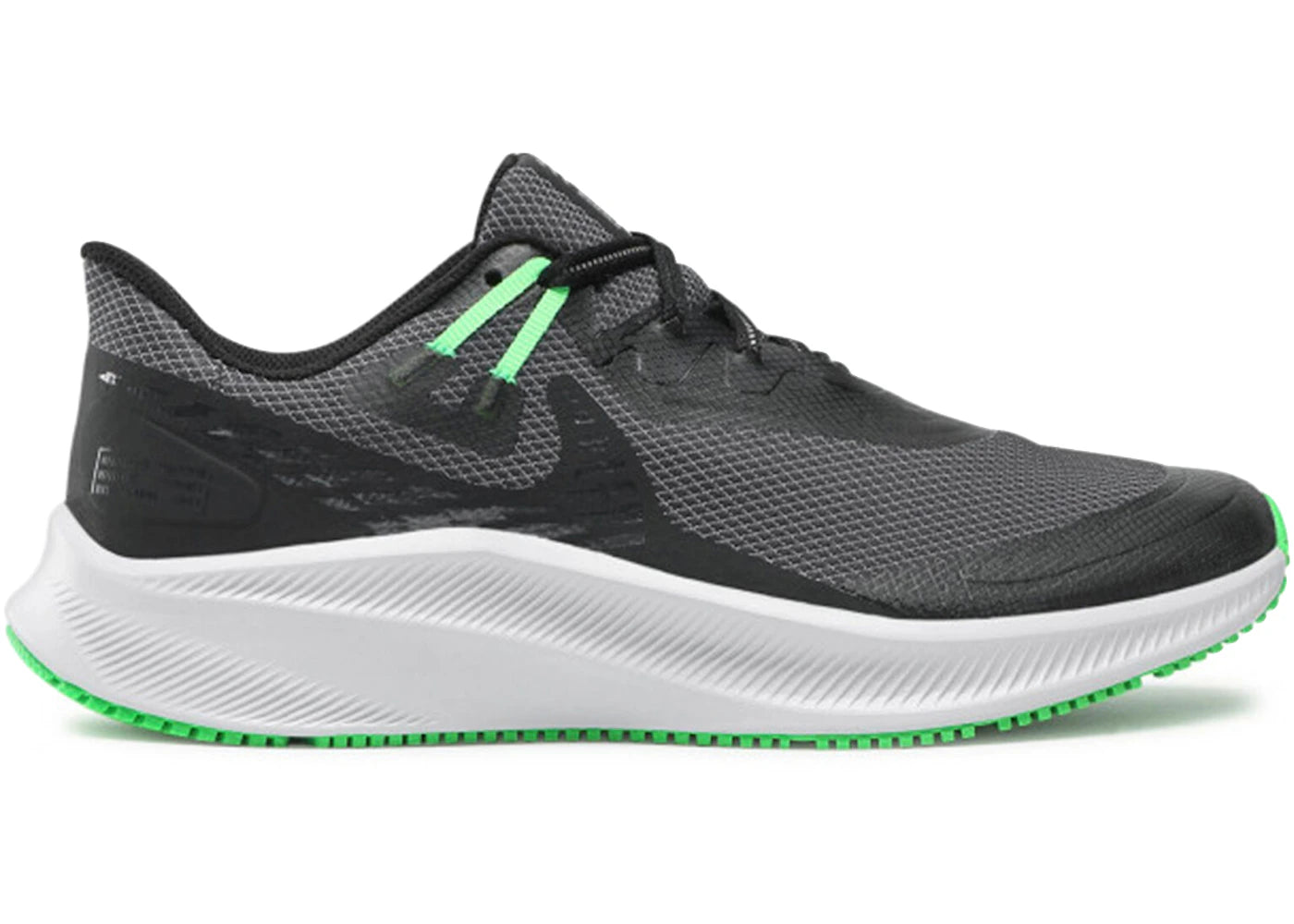 Nike Quest 3 Shield Black Obsidian Mist sneakers - authentic Nike shoes
