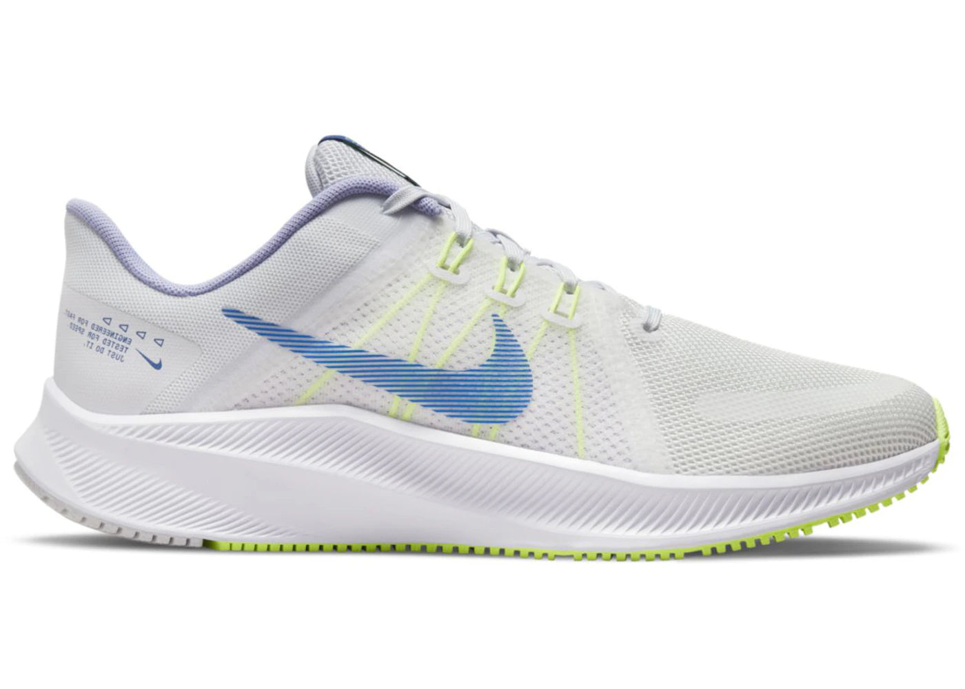 Nike Quest 4 White Game Royal (Women's) - vue secondaire A