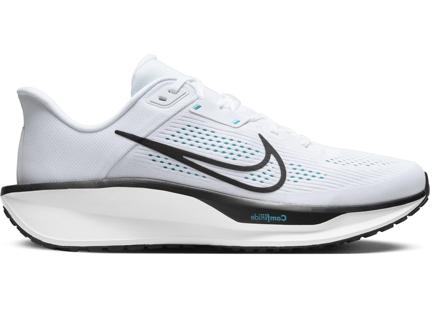 Nike Quest 6 White Dusty Cactus Black sneakers - authentic Nike shoes