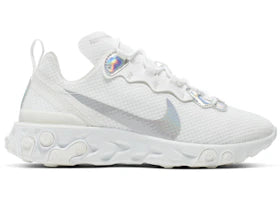 Nike React Element 55 White Iridescent (Women's)