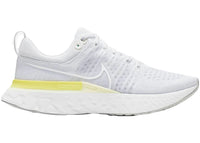 Nike React Infinity Run Flyknit 2 Platinum Tint Light Citron (Women's)