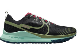Nike React Pegasus Trail 4 Black Mint Foam Alligator - sneakers view 2
