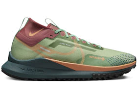 Nike React Pegasus Trail 4 Gore-Tex Alligator Mint Foam Canyon Rust Orange Trance (Women's) - vue 360