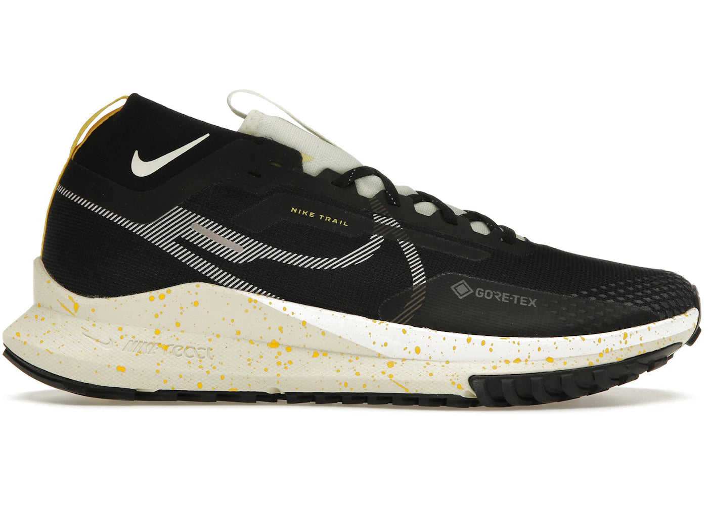 Nike React Pegasus Trail 4 Gore-Tex Black Vivid Sulfur