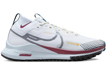 Nike React Pegasus Trail 4 Gore-Tex White Cedar Court Blue Black (Women's) - authentic Nike sneakers