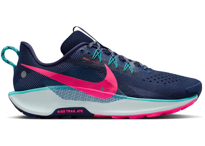 Nike React Pegasus Trail 5 Midnight Navy Cactus Hyper Pink - authentic Nike sneakers