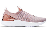 Nike React Phantom Run Flyknit 2 Premium Fossil Stone Metallic (Women's)