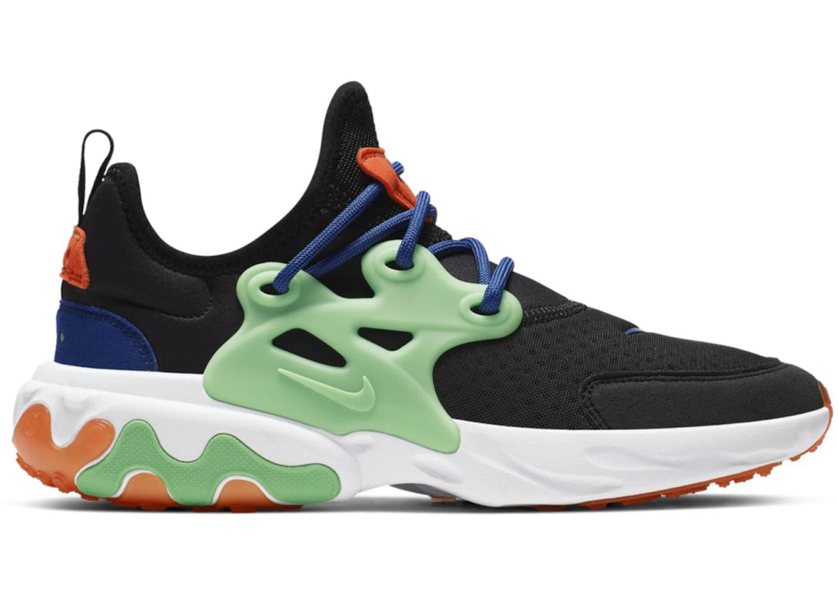 Nike React Presto Black Green Nebula (GS) - vue secondaire A