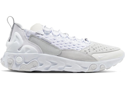 Nike React Sertu Triple White - sneakers view 2