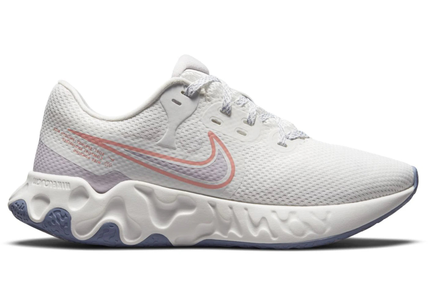 Nike Renew Ride 2 Summit White Crimson Bliss (Women's) - vue secondaire A