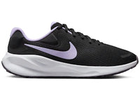 Nike Revolution 7 Black White Daybreak Lilac Bloom (Women's)