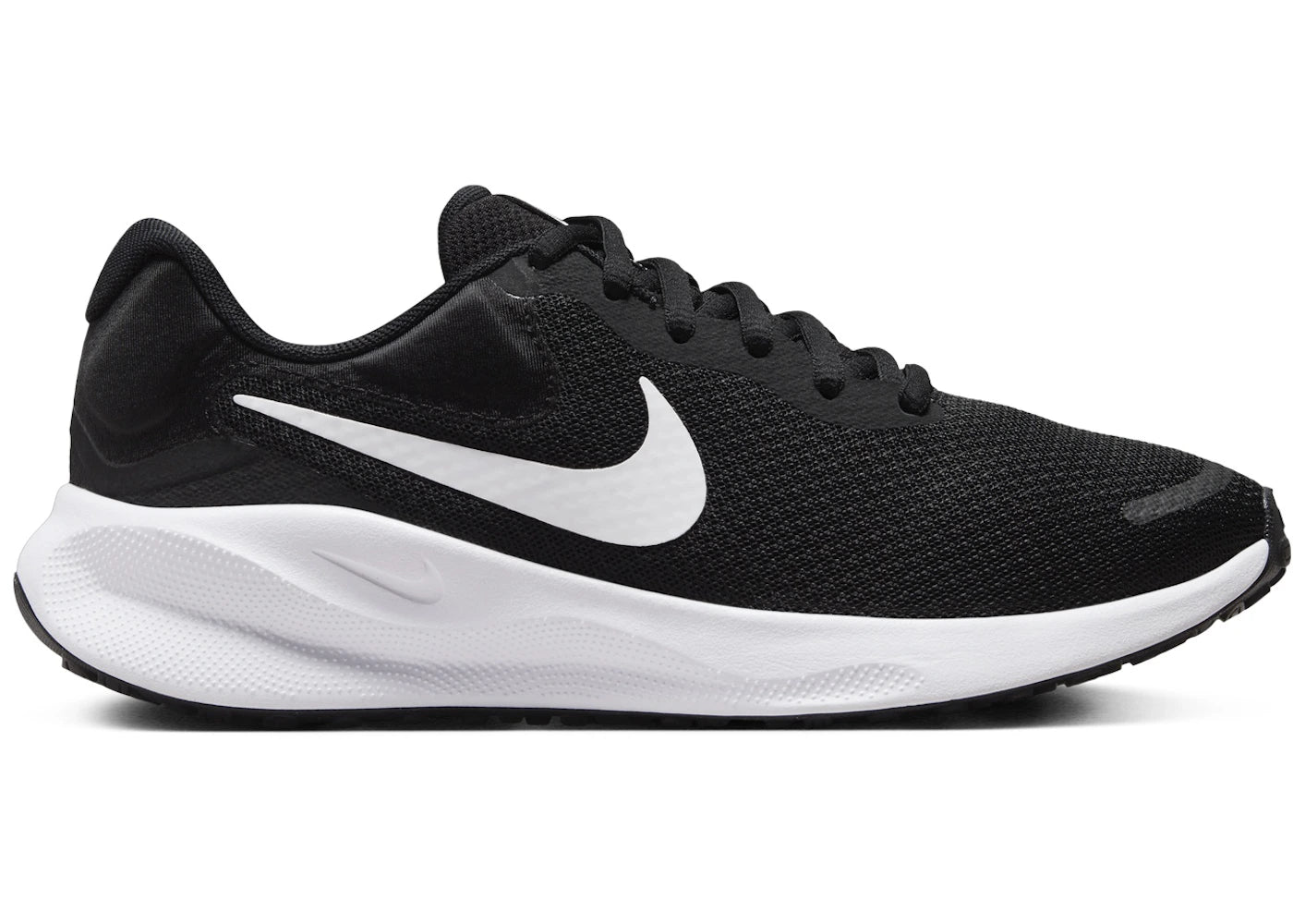 Nike Revolution 7 Black White (Women's) - vue 360