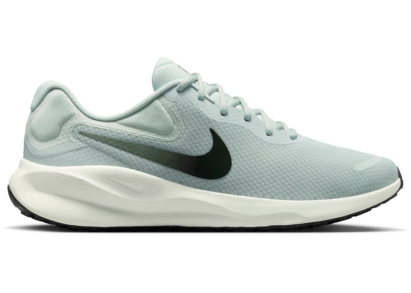 Nike Revolution 7 Light Silver Light Army Pale Ivory Sequoia - vue 360