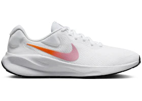 Nike Revolution 7 White Beyond Pink Black Hyper Crimson (Women's) - vue 360