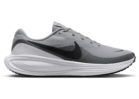 Nike Revolution 8 Light Smoke Grey Smoke Grey White Black - vue 360