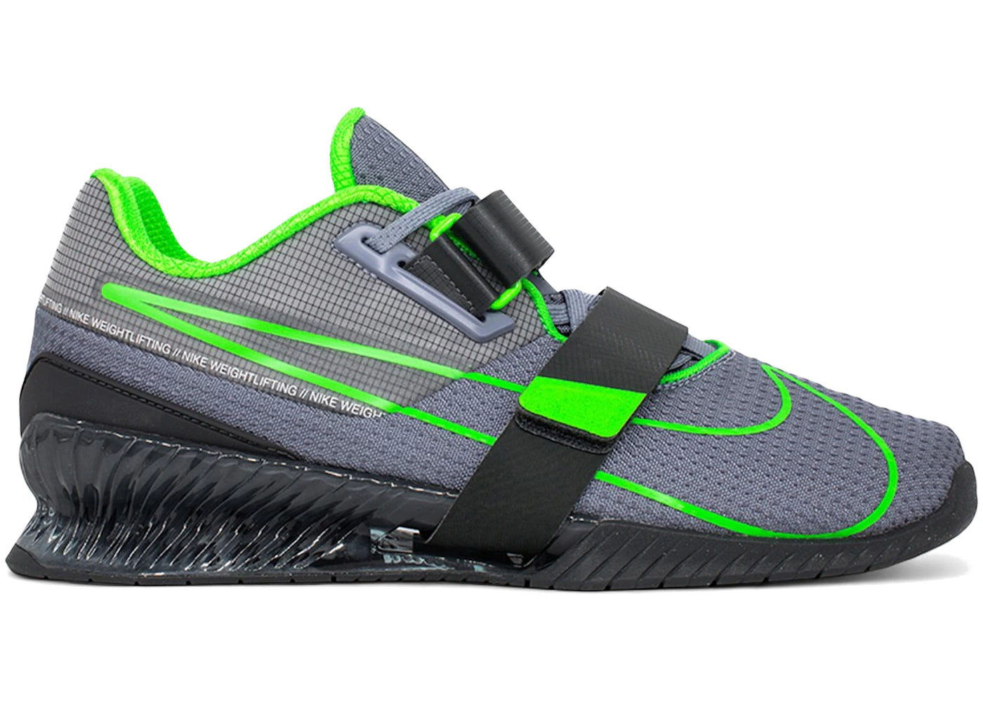 Nike Romaleos 4 Slate Green Strike - vue 360