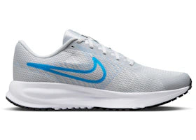 Nike Run Defy Pure Platinum Aluminum Blue Hero - vue 360